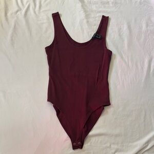 Forever 21 Burgundy Bodysuit